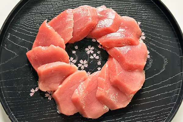 マグロの刺身 7mm幅